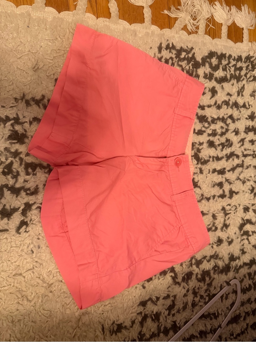 Lilly Pulitzer Coral Pink Casual Bermuda Shorts
